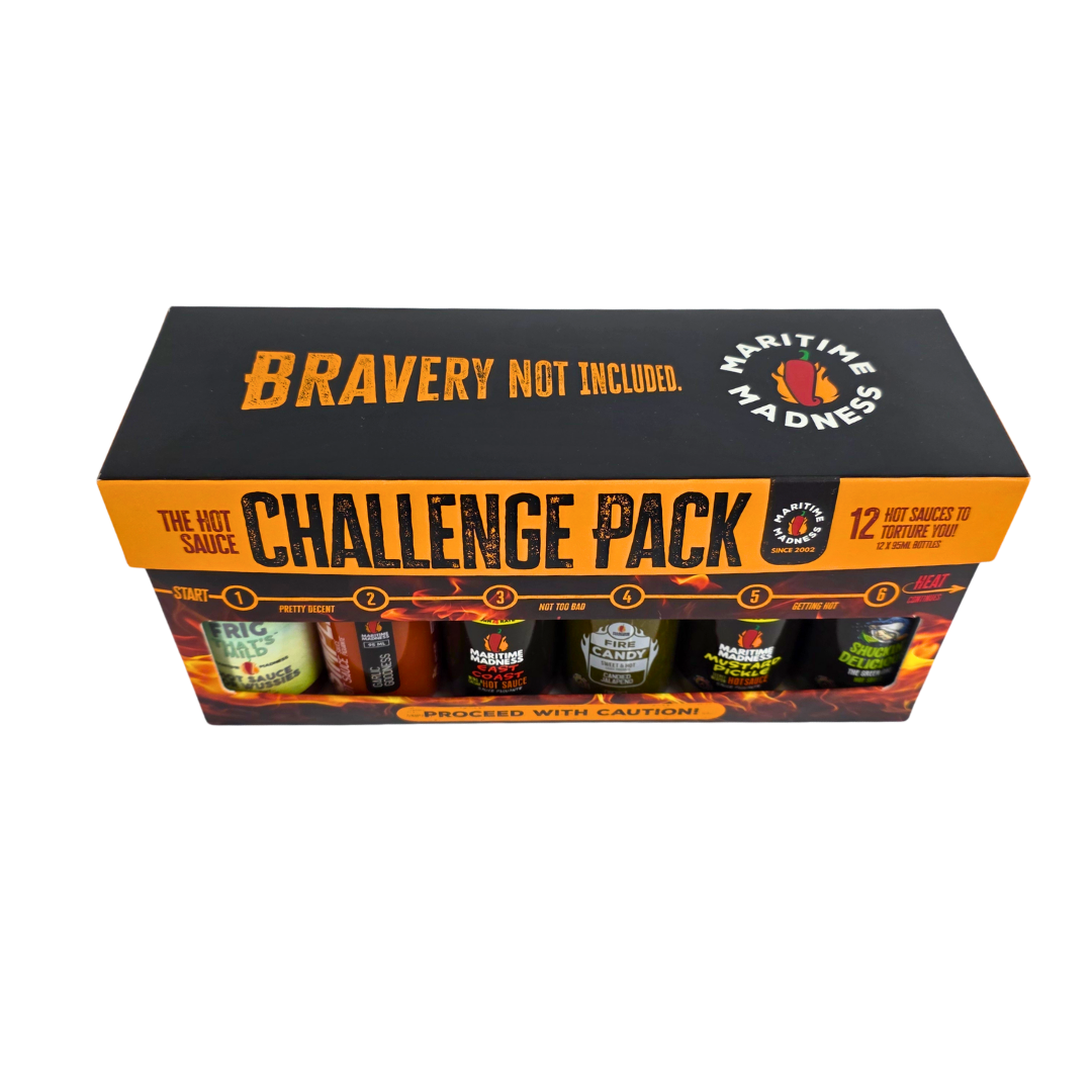 The Hot Sauce Challenge Pack – Deluxe Edition