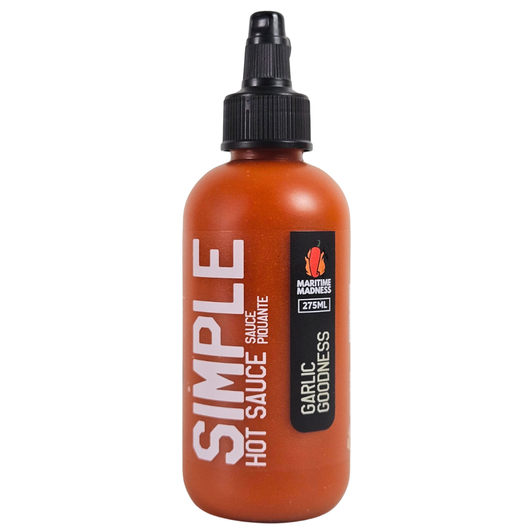 275mL Simple Garlic Goodness Hot Sauce - Maritime Madness