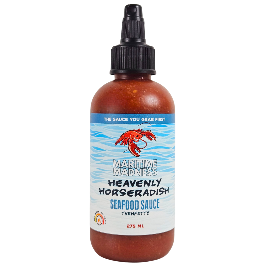 275mL Heavenly Horseradish Hot Sauce - Maritime Madness