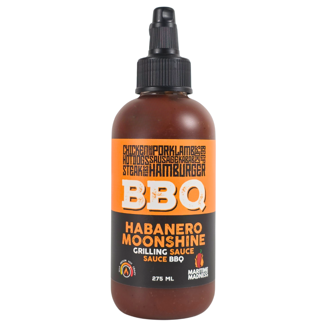 275mL Habanero Moonshine BBQ Sauce