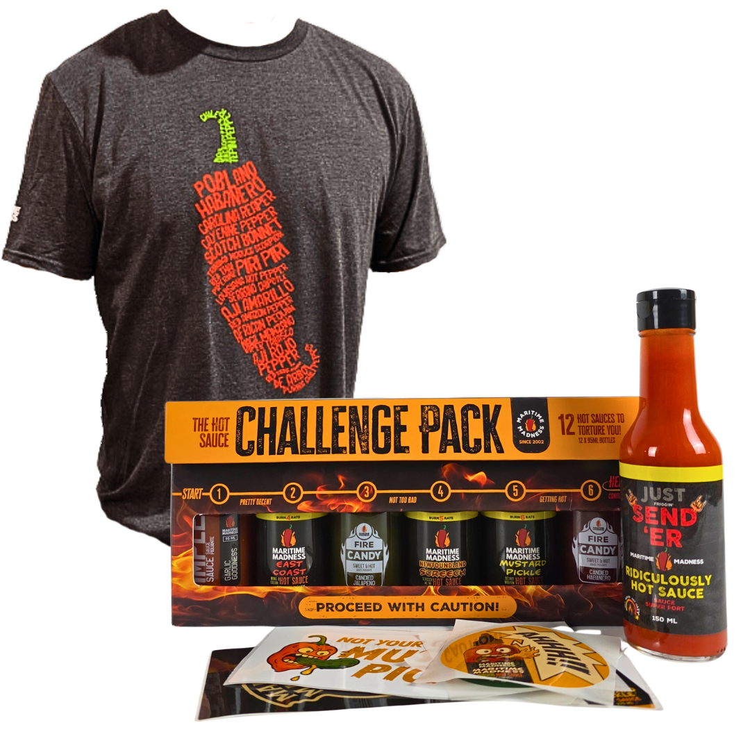 The Hot Sauce Challenge Pack – Deluxe Edition