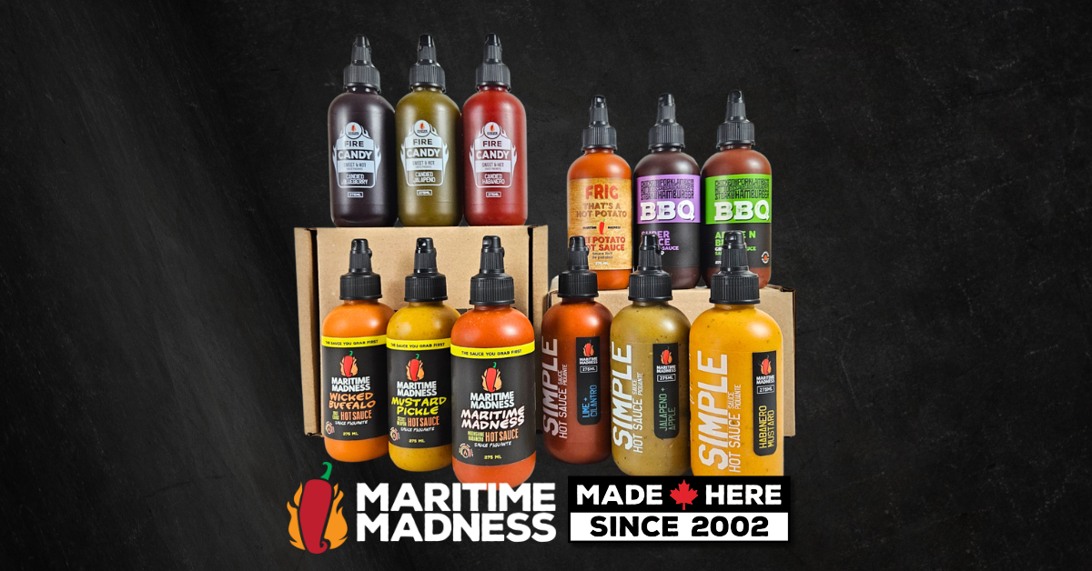 Maritime Madness Hot Sauces - Canadian Made Hot Sauces and BBQ Sauces