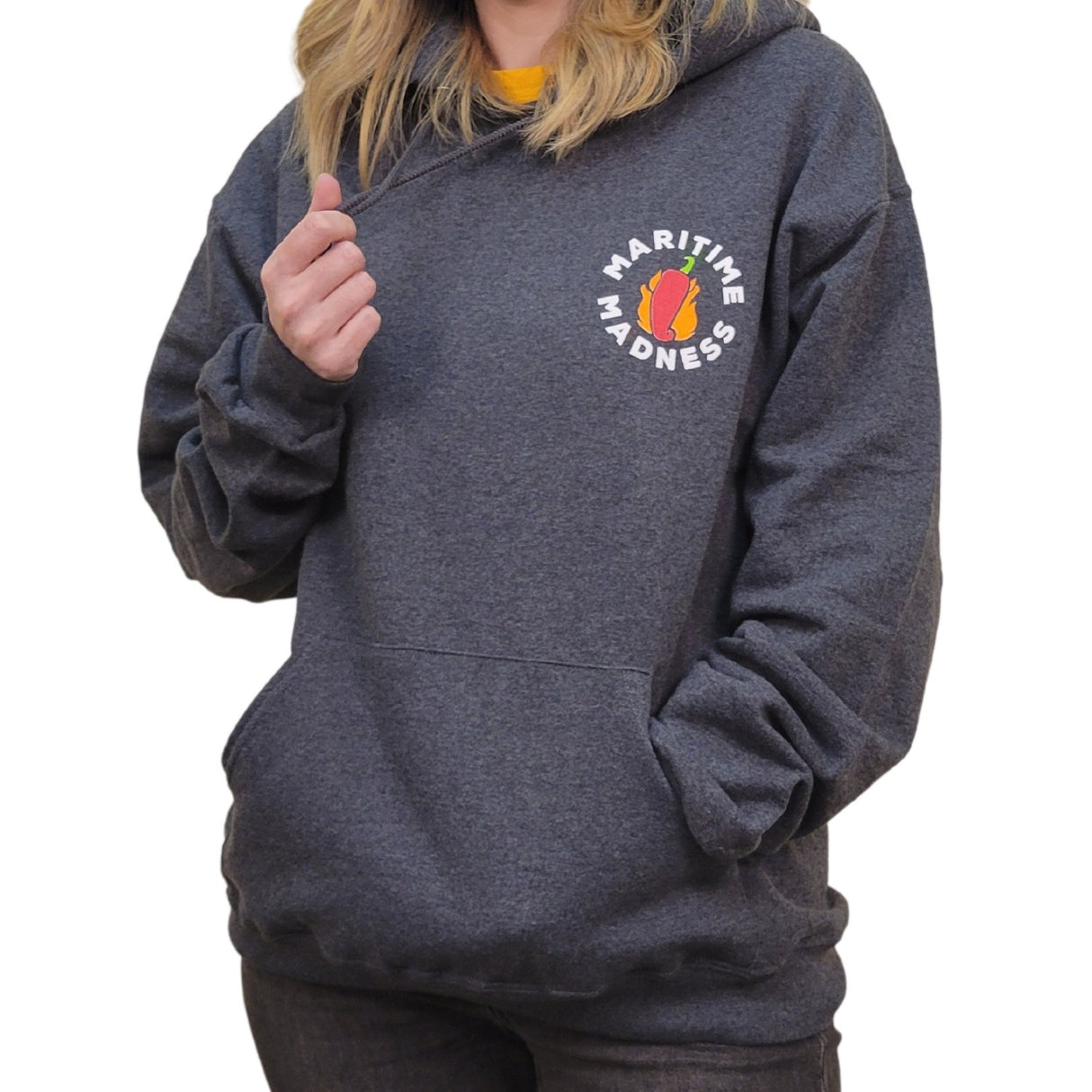 Chilihead Dark Grey Unisex Hoodie - Maritime Madness