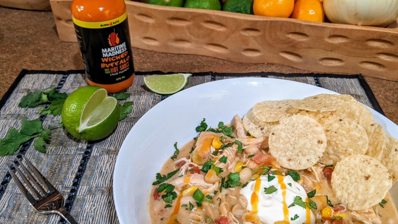 Slow Cooker Buffalo Chicken Chili - Maritime Madness