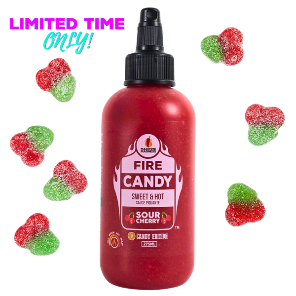 275mL Sour Cherry 5¢ Candy Hot Sauce *Limited Edition*