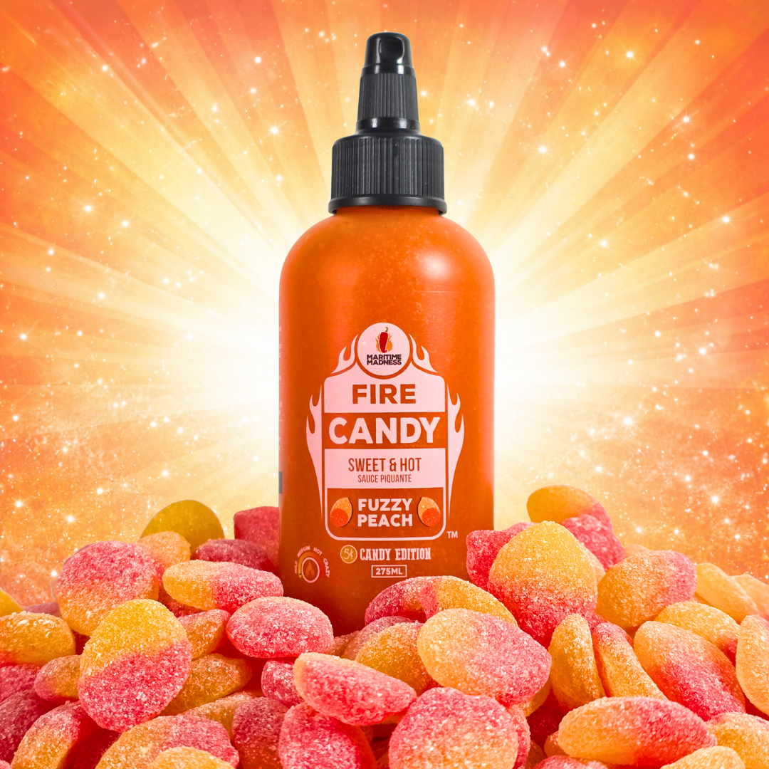 5¢ Candy Hot Sauce Box - Limited Edition Sweet & Spicy – Maritime