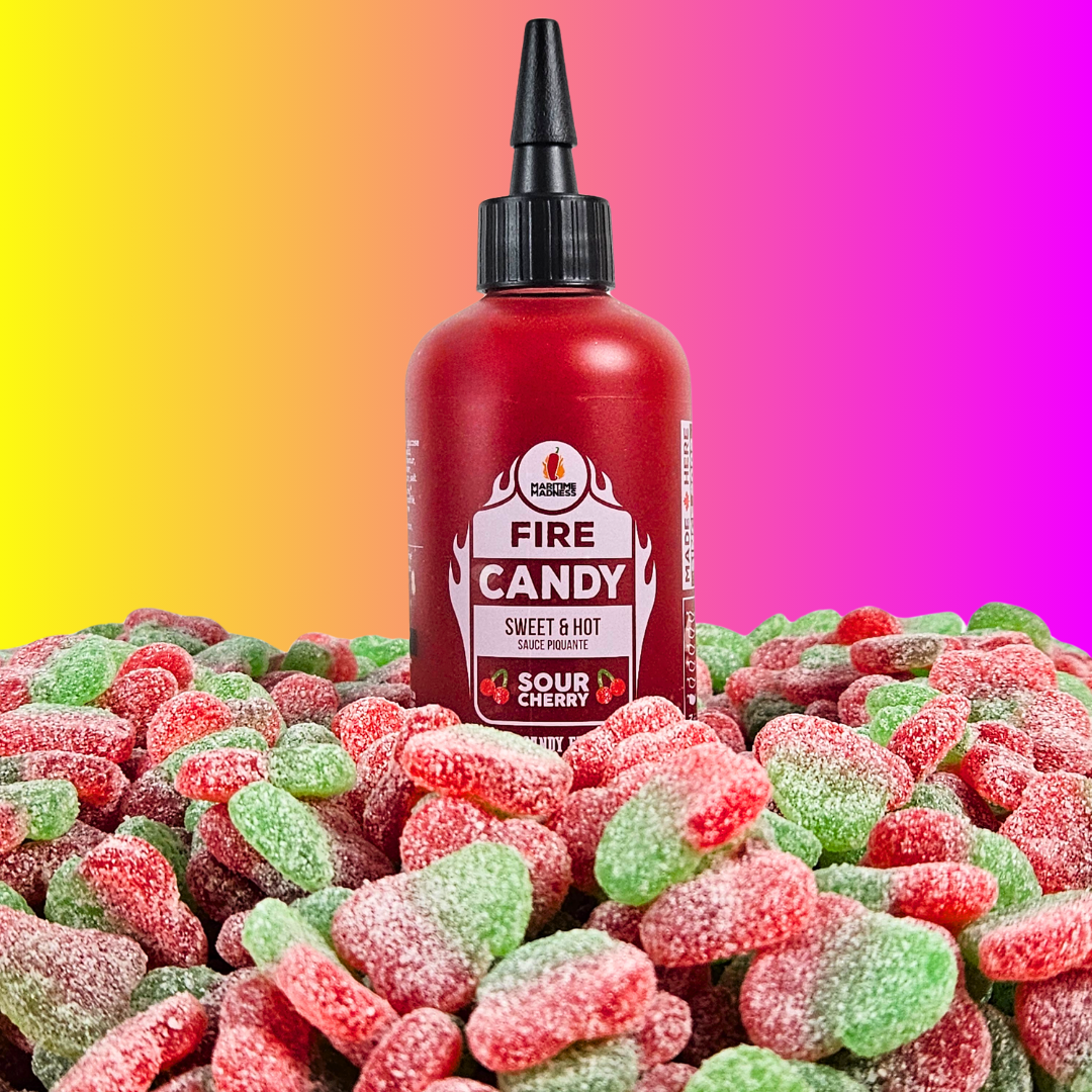 275mL Sour Cherry 5¢ Candy Hot Sauce *Limited Edition*