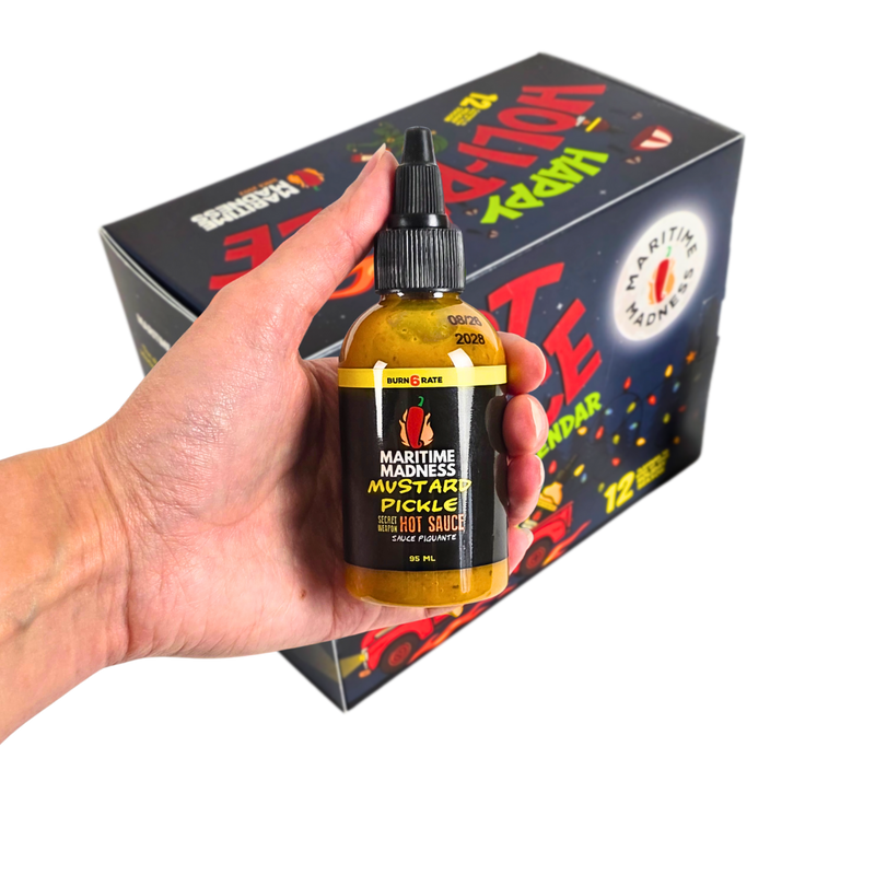 Hot Sauce Advent Calendar Bottle 95 ML - Maritime Madness