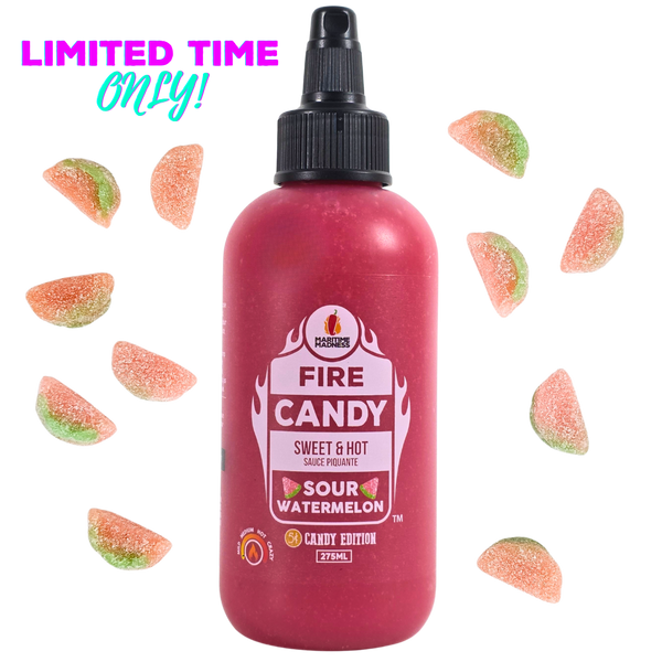 275mL Sour Watermelon 5¢ Candy Hot Sauce *Limited Edition*