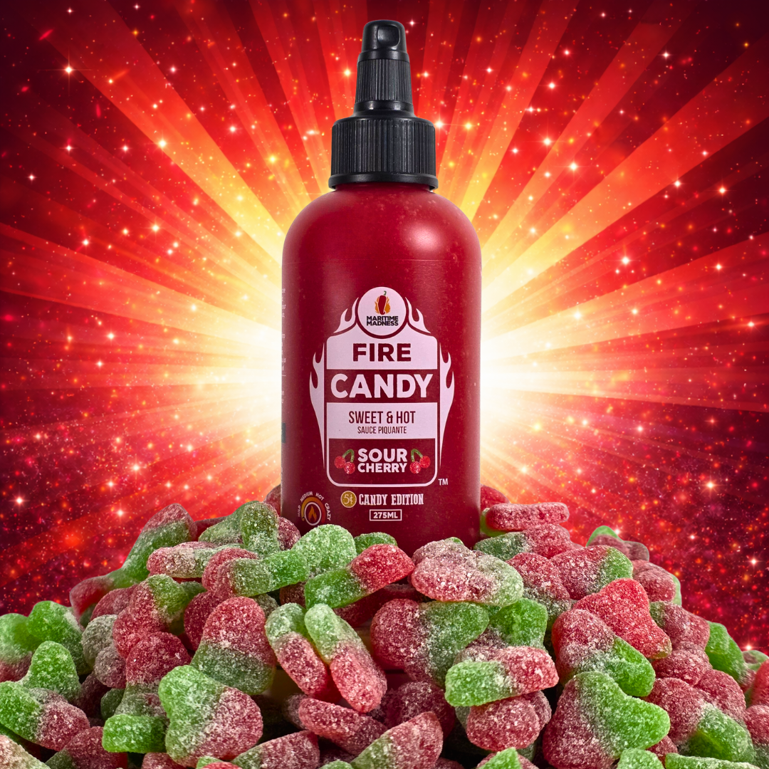 5¢ Candy Hot Sauce Box - Limited Edition Sweet & Spicy – Maritime