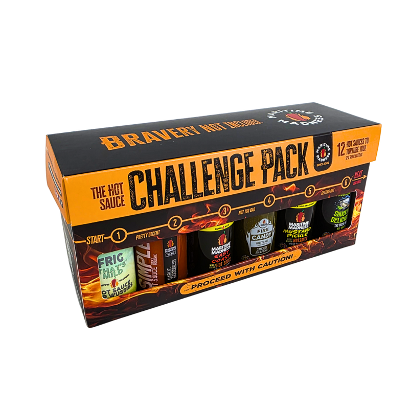 The Hot Sauce Challenge Pack – Deluxe Edition