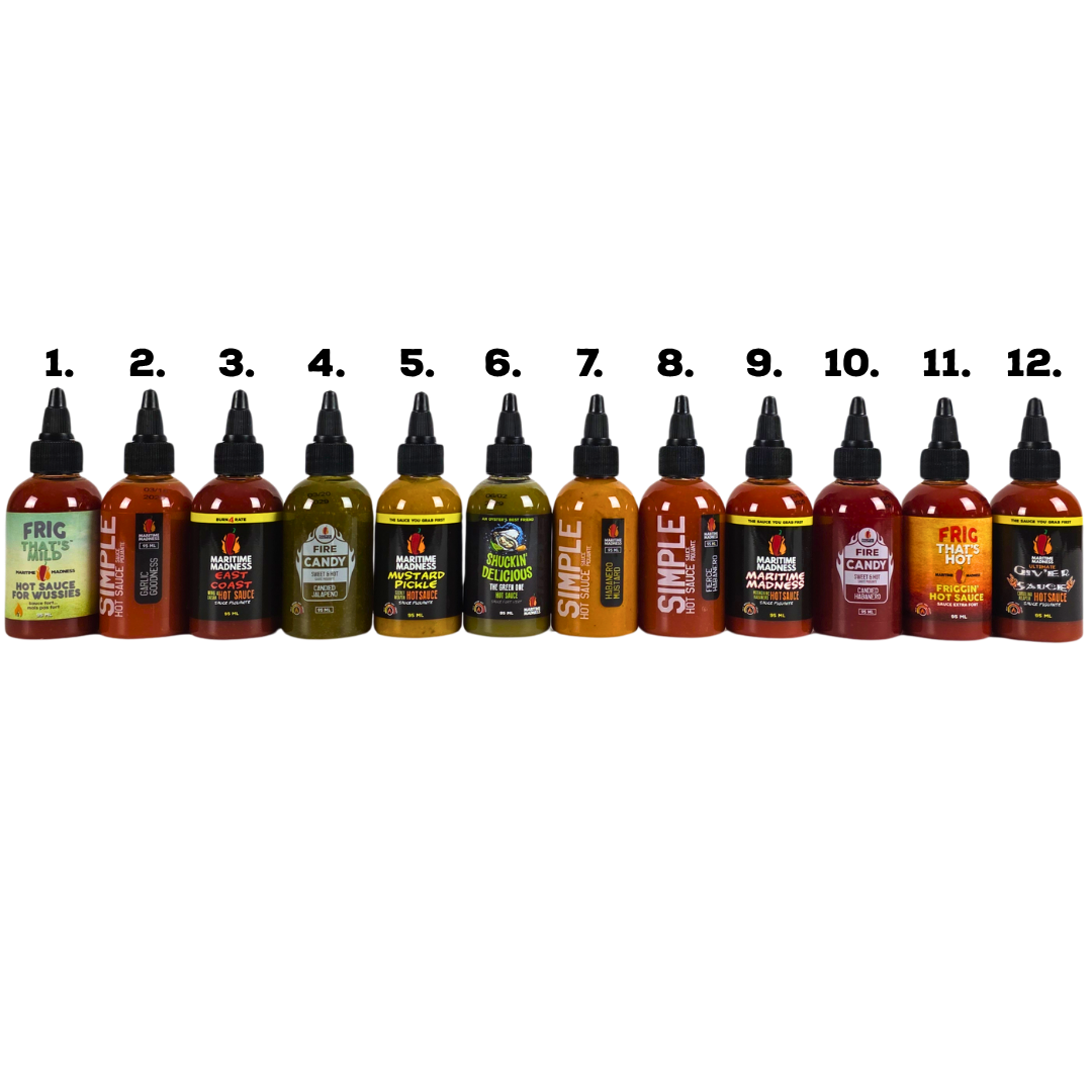 The Hot Sauce Challenge Pack – Deluxe Edition