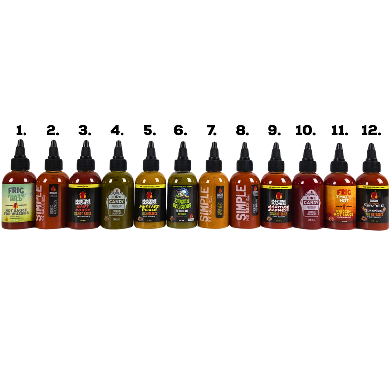 The Hot Sauce Challenge Pack – Deluxe Edition