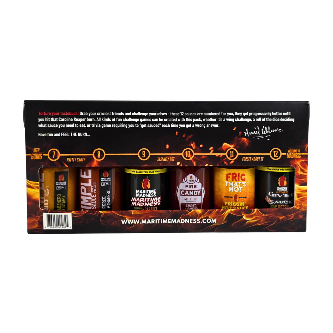 The Hot Sauce Challenge Pack – Deluxe Edition