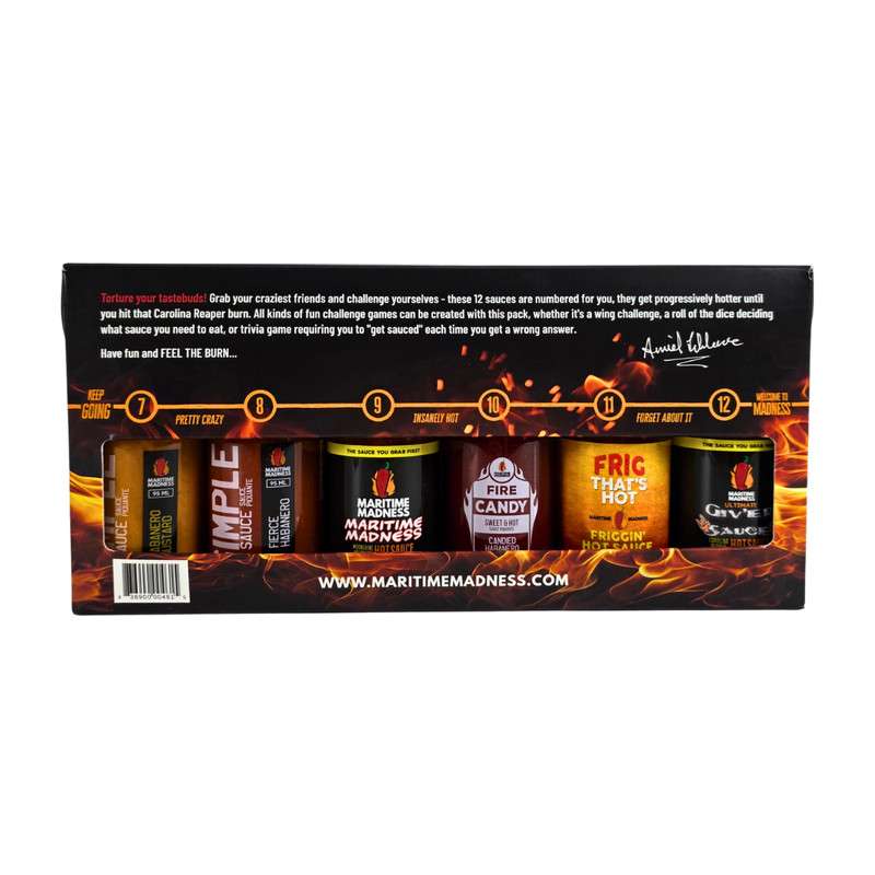 The Hot Sauce Challenge Pack – Deluxe Edition