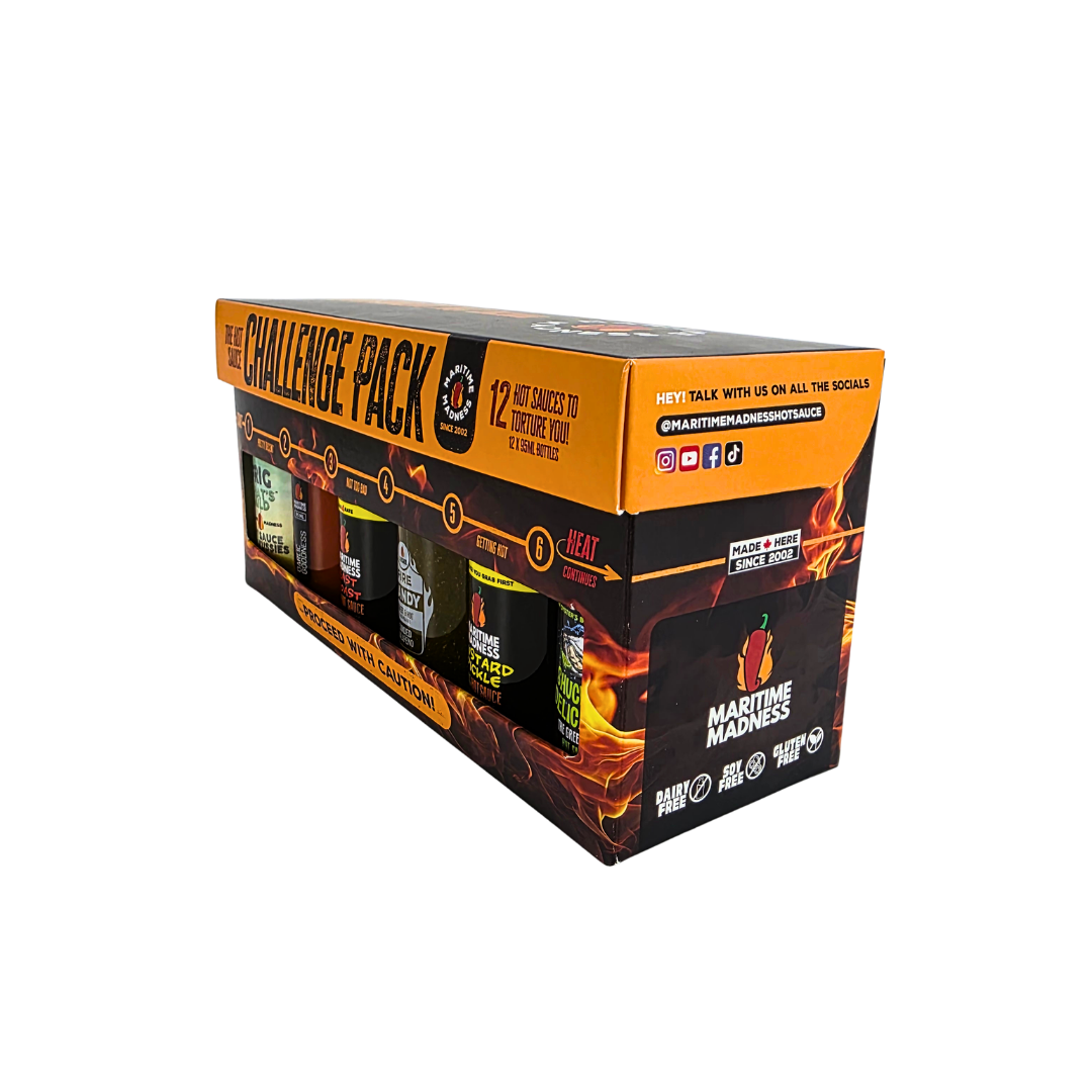 The Hot Sauce Challenge Pack – Deluxe Edition