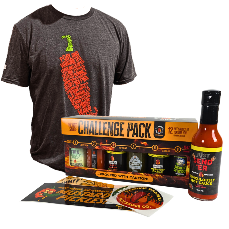 The Hot Sauce Challenge Pack – Deluxe Edition