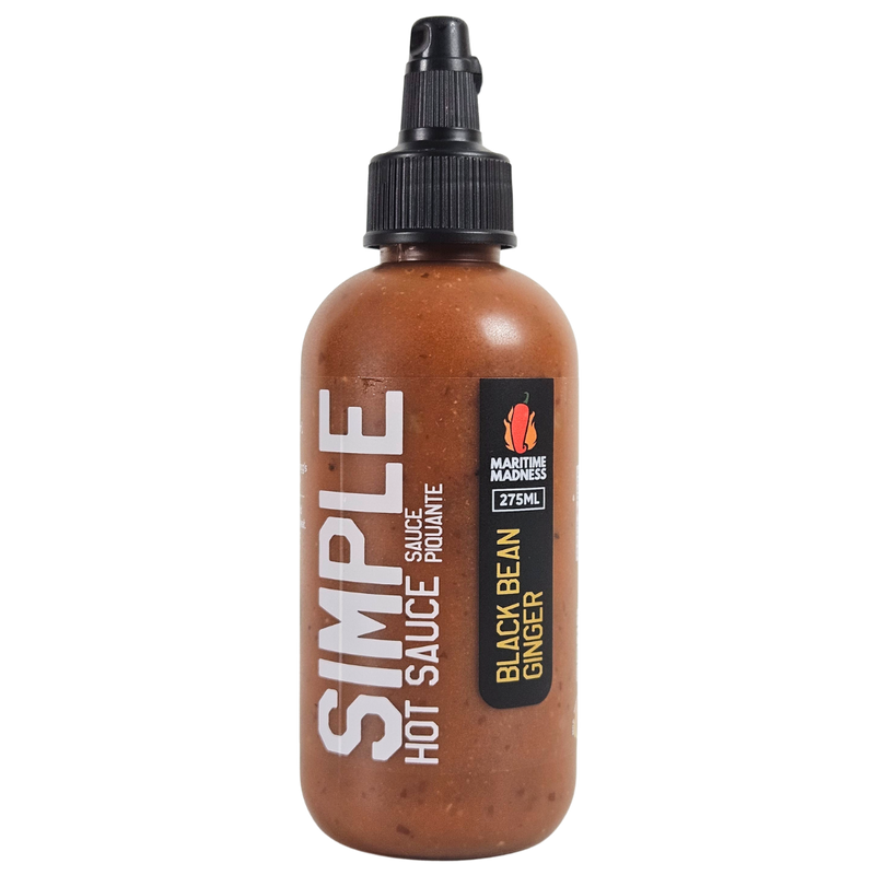 275mL Simple Black Bean + Ginger Habanero Hot Sauce - Maritime Madness
