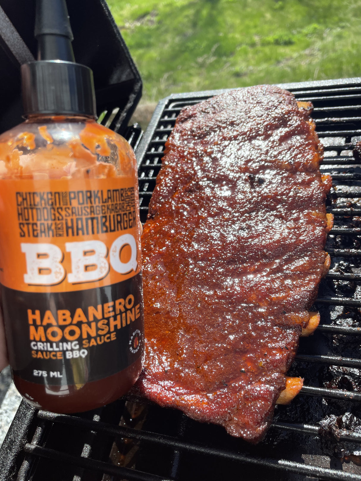 275mL Habanero Moonshine BBQ Sauce