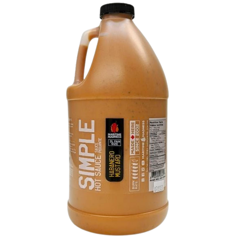 2L Fan Size Habanero Mustard - Maritime Madness