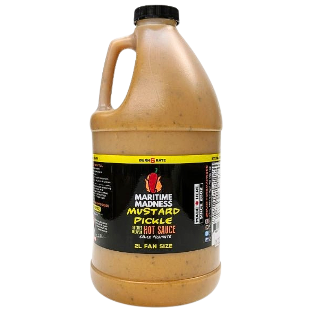 2L Fan Size Mustard Pickle