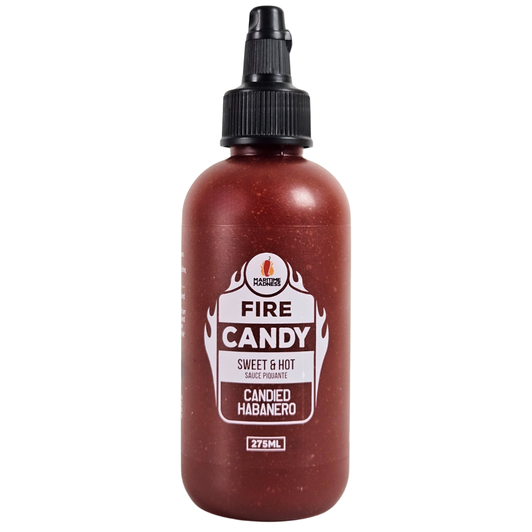 275mL Candied Habanero Hot Sauce - Sweet & Fiery Heat  Maritime Madness