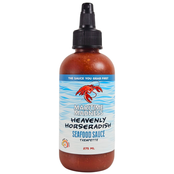 275mL Heavenly Horseradish Hot Sauce - Maritime Madness