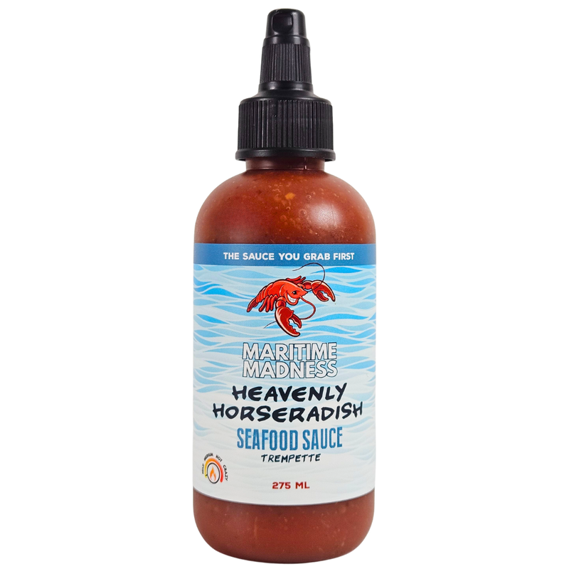 275mL Heavenly Horseradish Hot Sauce - Maritime Madness