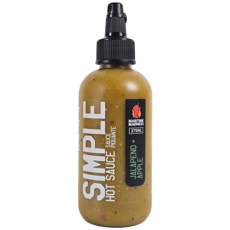 275mL Simple Jalapeño + Apple Hot Sauce - Maritime Madness