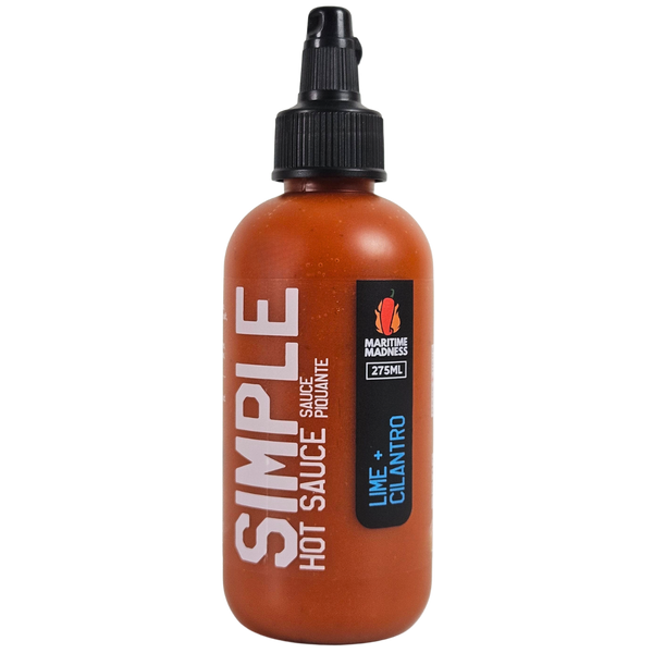 275mL Simple Lime + Cilantro Hot Sauce - Maritime Madness