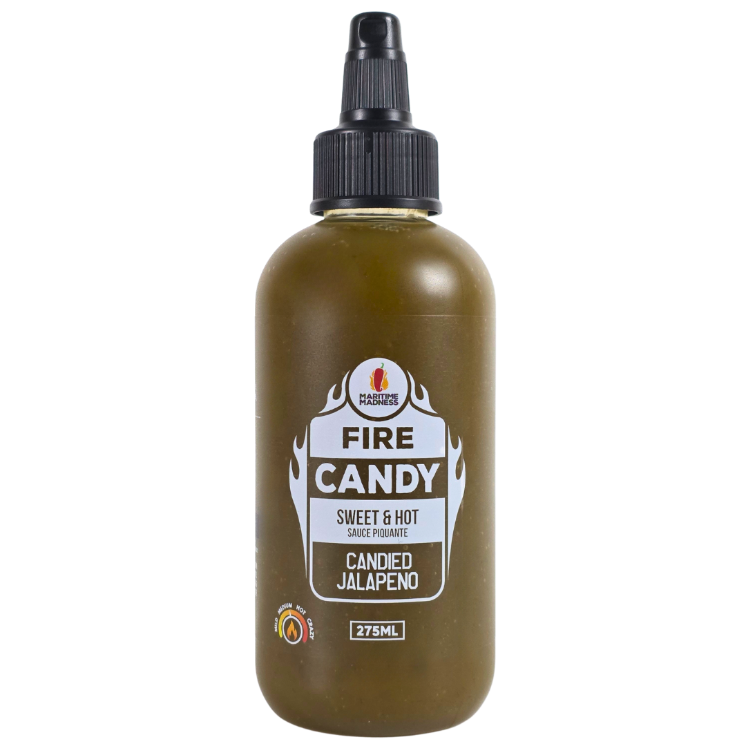 275mL Candied JalapeÃ±o Hot Sauce - Sweet & Spicy Flavor