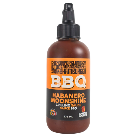 275mL Habanero Moonshine BBQ Sauce - Maritime Madness