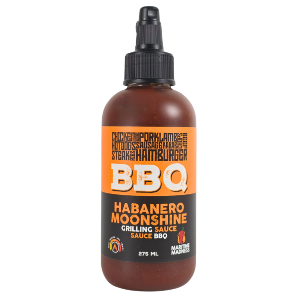 275mL Habanero Moonshine BBQ Sauce - Maritime Madness