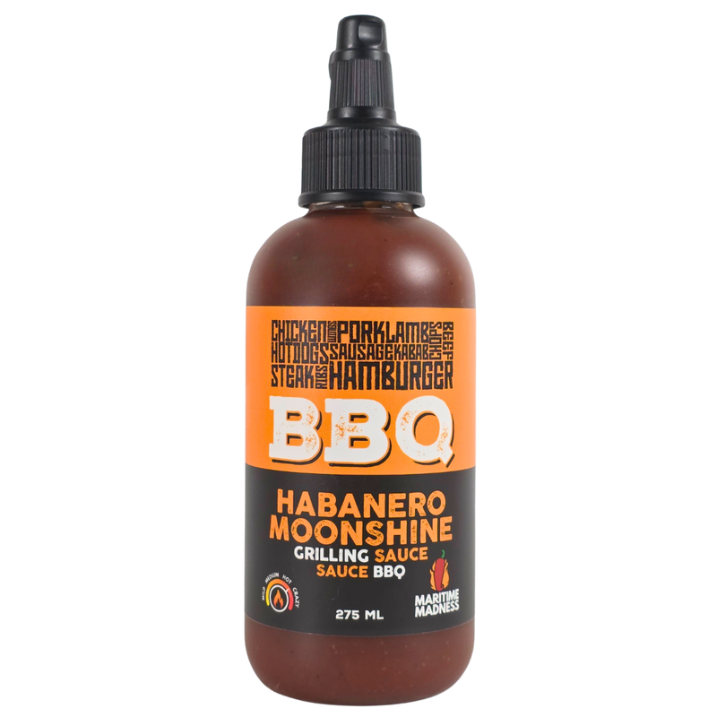 275mL Habanero Moonshine BBQ Sauce - Maritime Madness