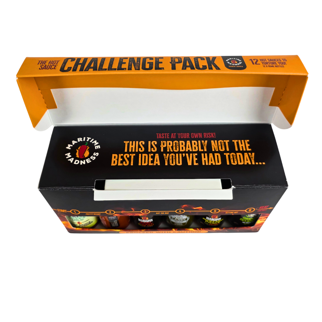 The Hot Sauce Challenge Pack – Deluxe Edition