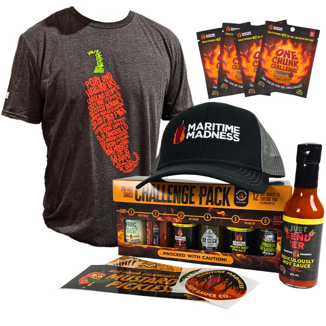 The Hot Sauce Challenge Pack – Extreme Edition