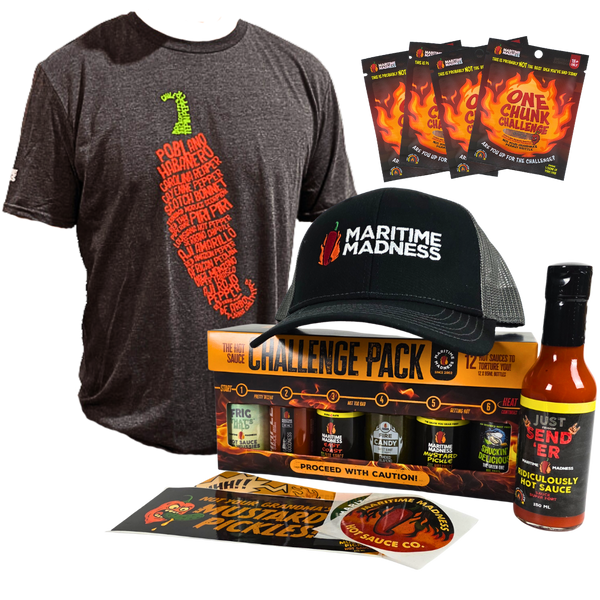 The Hot Sauce Challenge Pack – Extreme Edition