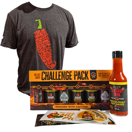 The Hot Sauce Challenge Pack – Deluxe Edition
