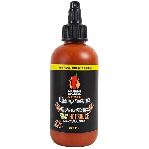275mL Ultimate Giv'er Carolina Reaper Sauce - Maritime Madness