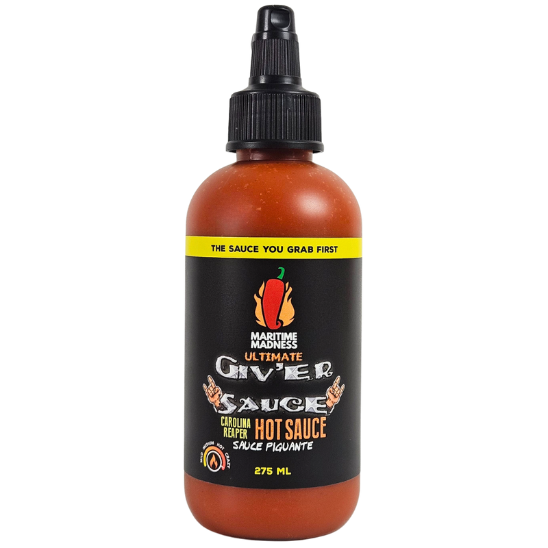 275mL Ultimate Giv'er Carolina Reaper Sauce - Maritime Madness