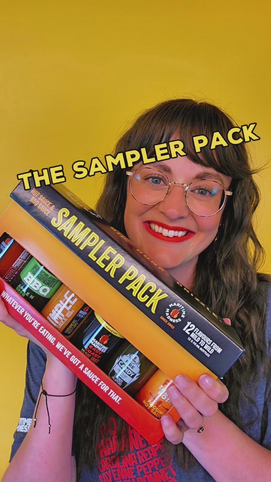 The Sampler Pack - 12 Bold Sauces in Travel Size – Maritime Madness