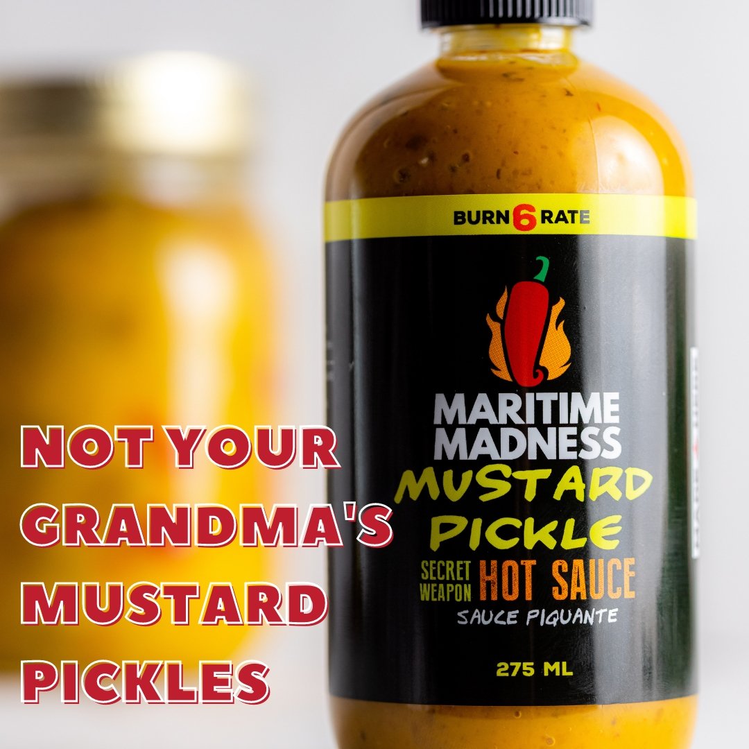 275ml Mustard Pickle Hot Sauce - Maritime Madness