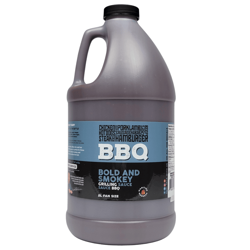 2L Fan Size Bold & Smoky BBQ Sauce -   Maritime Madness