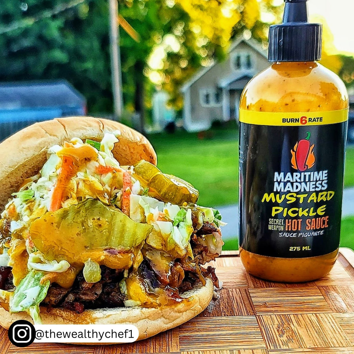 2L Fan Size Mustard Pickle - Maritime Madness