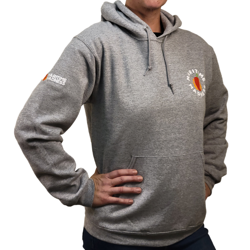 Chilehead Ash Grey Unisex Hoodie - Maritime Madness