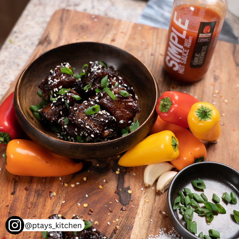 275mL Simple Garlic Goodness Hot Sauce - Maritime Madness