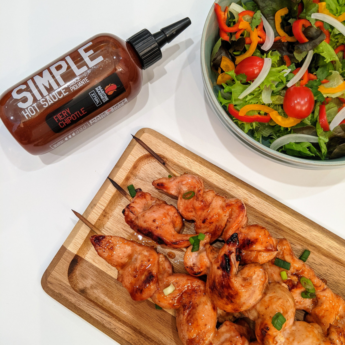 275ml Simple Fiery Chipotle Hot Sauce
