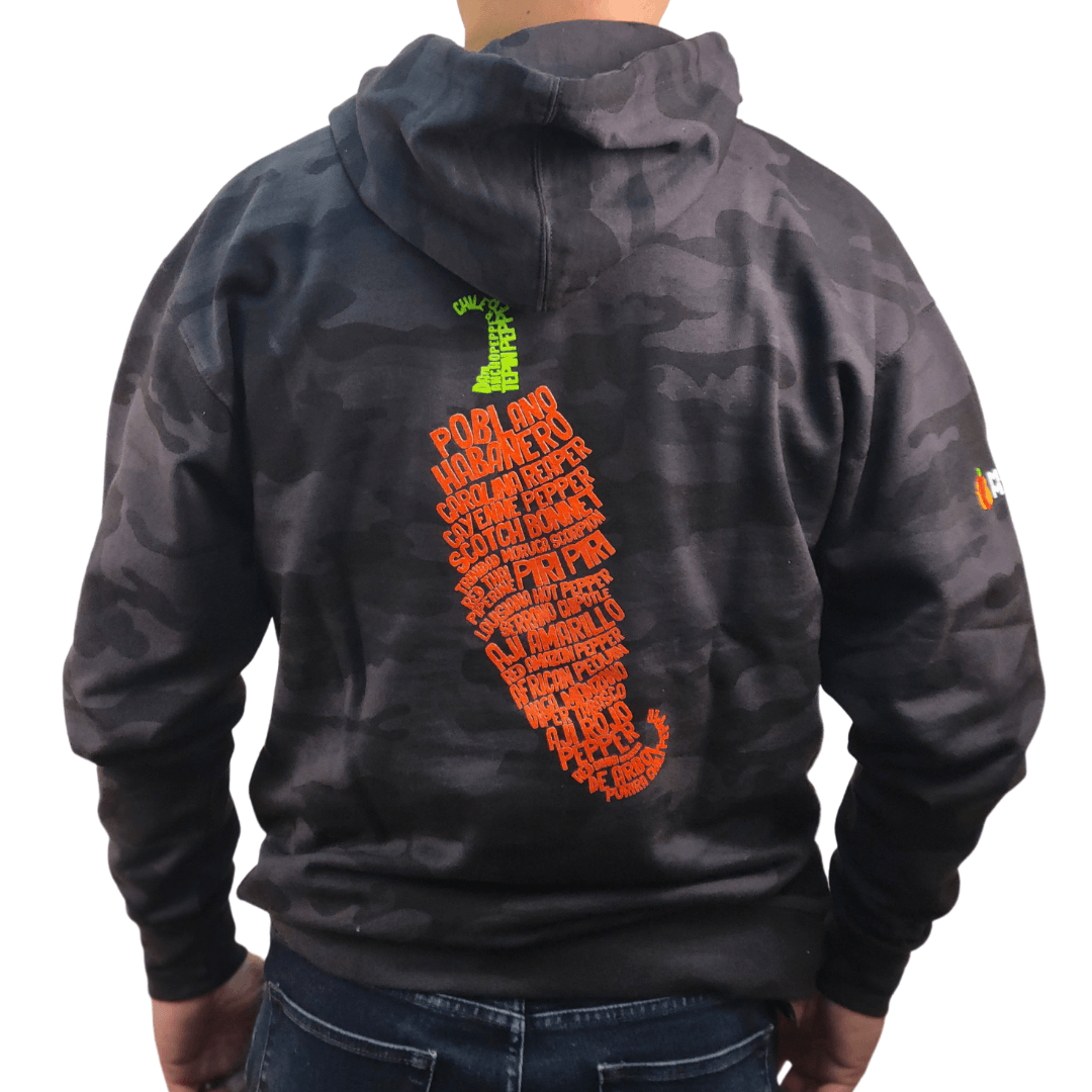 Chilihead Black Camo Unisex Hoodie - Maritime Madness