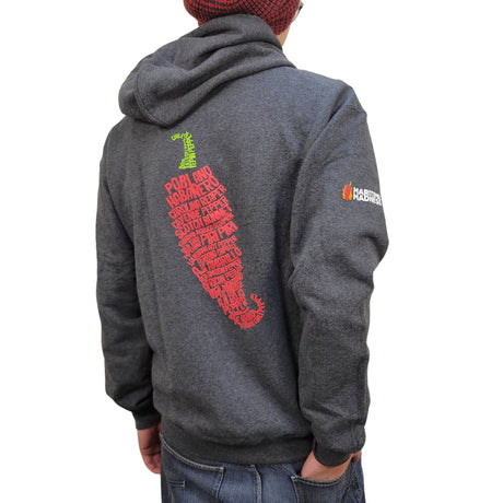 Chilihead Dark Grey Unisex Hoodie - Maritime Madness