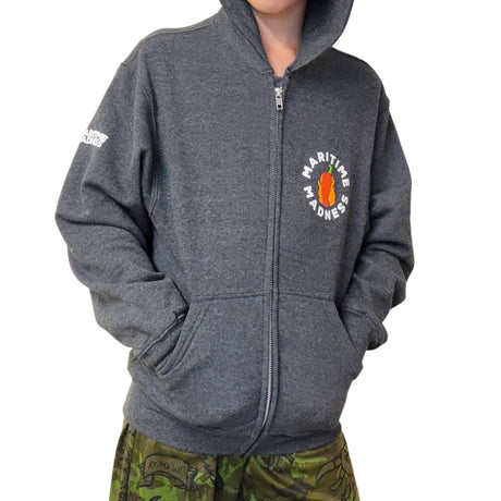 KIDS Zip-up Unisex Hoodie - Maritime Madness